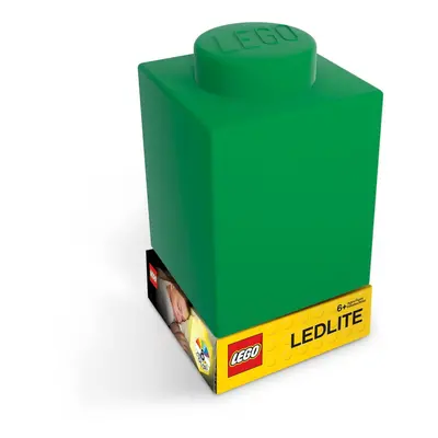 Zelené silikonové noční světýlko LEGO® Classic Brick