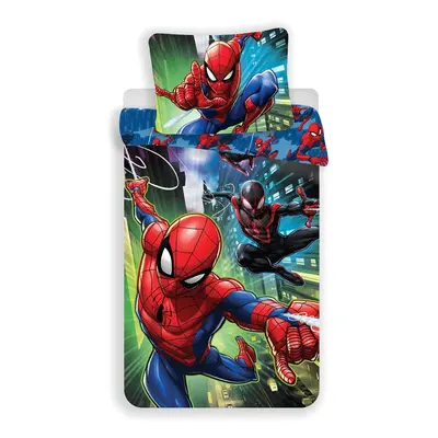 Bavlněné dětské povlečení na jednolůžko 140x200 cm Spider-man – Jerry Fabrics