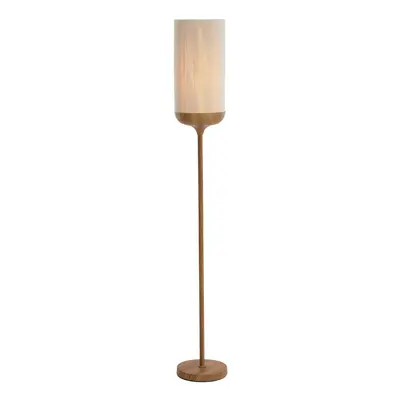 Stojací lampa v přírodní barvě s textilním stínidlem (výška 159 cm) Dania – Light & Living