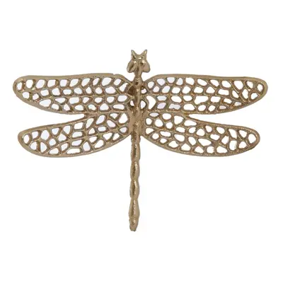 Kovová nástěnná dekorace 24x17,5 cm Dragonfly – Light & Living