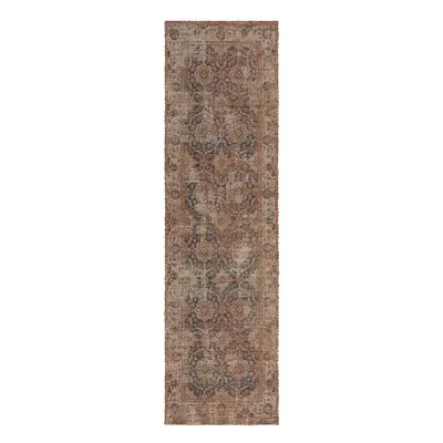 Ručně tkaný běhoun s příměsí juty v přírodní barvě 60x230 cm Miley – Flair Rugs