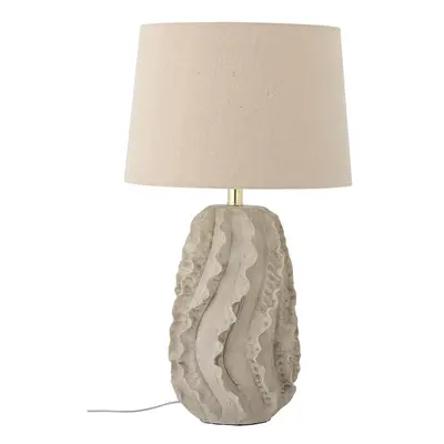 Béžová stolní lampa s textilním stínidlem (výška 64 cm) Natika – Bloomingville