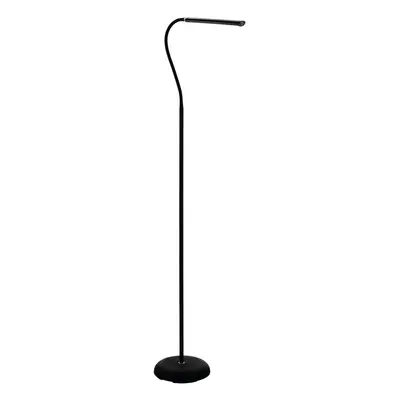 Černá LED stojací lampa (výška 130 cm) LAROA – EGLO