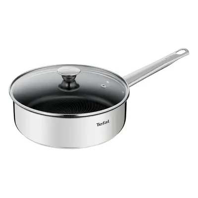 Nerezová pánev s poklicí ø 24 cm Cook Eat – Tefal