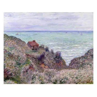 Reprodukce obrazu Claude Monet - Cabin of the Customs Watch, 50 x 40 cm