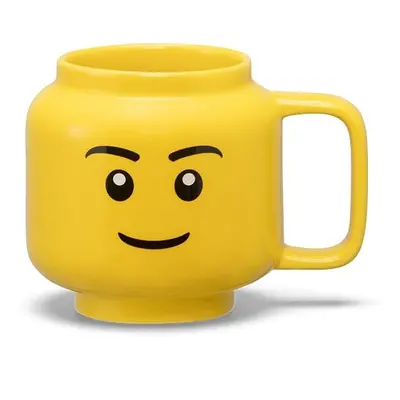 Žlutý keramický dětský hrnek 255 ml Head – LEGO®