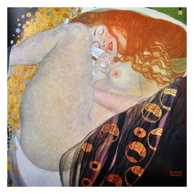 Obraz - reprodukce 70x70 cm Danae, Gustav Klimt – Fedkolor