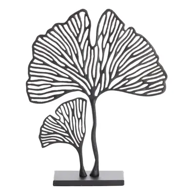 Kovová soška (výška 48 cm) Leaf – Light & Living