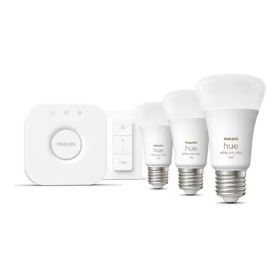 Smart startovací balíček 5 ks E27, 11 W White and color ambiance – Philips Hue