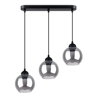 Černé závěsné svítidlo ø 15 cm Grande – Nice Lamps