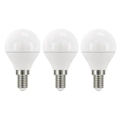 Teplé LED žárovky v sadě 3 ks E14, 5 W, 230 V - EMOS