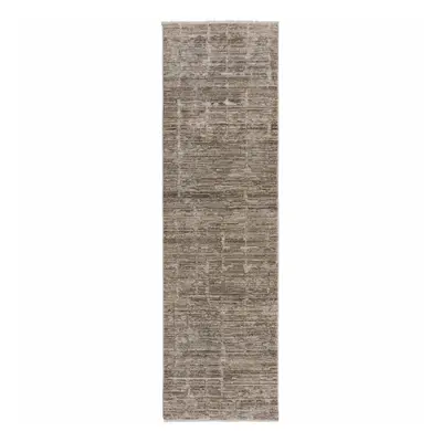 Béžový běhoun 66x300 cm Matilda Abstract – Flair Rugs