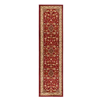 Červený běhoun 66x300 cm Sherborne – Flair Rugs