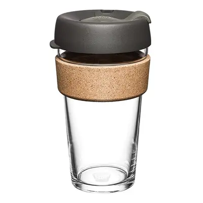 Černo-hnědý cestovní hrnek 454 ml Brew Cork Nitro L – KeepCup