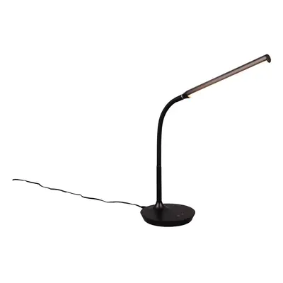 Černá LED stolní lampa (výška 38 cm) Toro – Trio