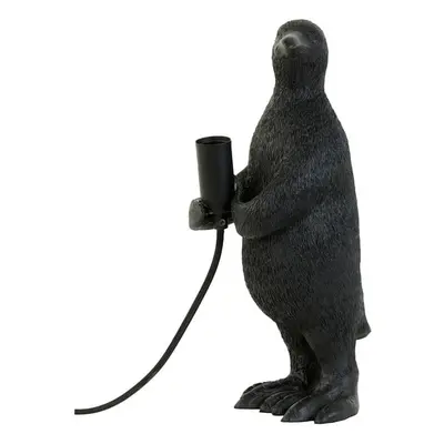 Černá stolní lampa (výška 34 cm) Penguin – Light & Living