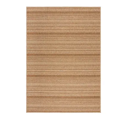 Vnitřní a venkovní koberec v přírodní barvě 160x230 cm Farah Stripe – Flair Rugs