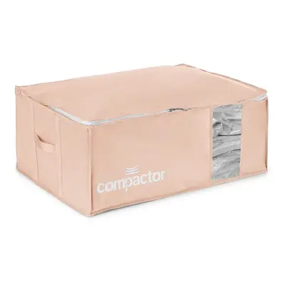 Vakuový plastový úložný box na oblečení 65x45x27 cm Pink Edition – Compactor