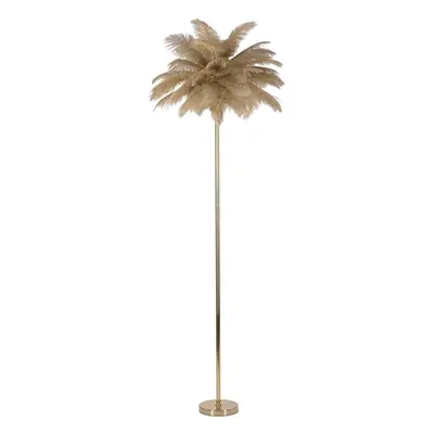 Stojací lampa ve zlaté barvě (výška 160 cm) Palm – Mauro Ferretti