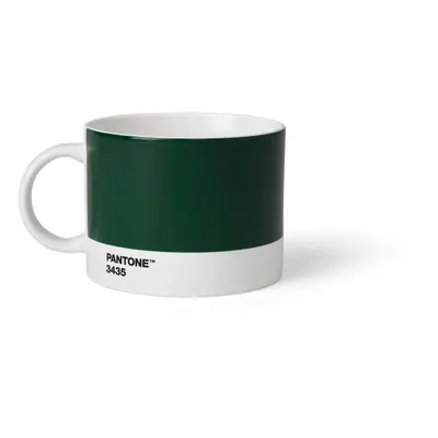 Tmavě zelený keramický hrnek 475 ml Dark Green 3435 – Pantone