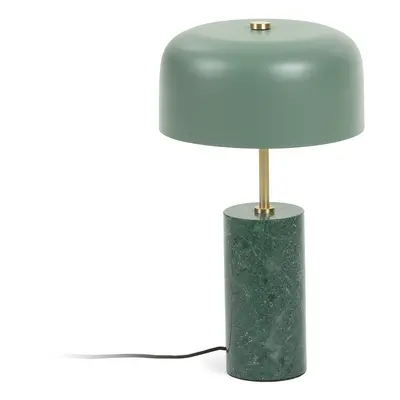 Zelená stolní lampa Kave Home Biscane