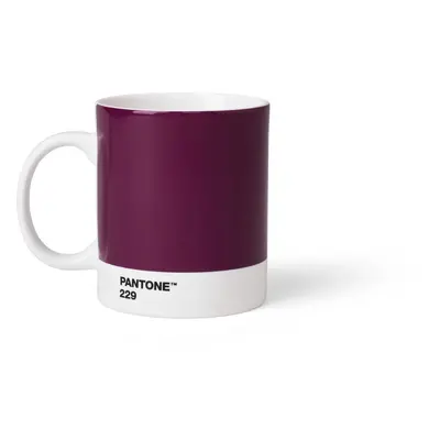 Tmavě fialový keramický hrnek 375 ml Aubergine 229 – Pantone