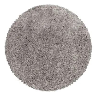 Světle hnědý kulatý koberec ø 80 cm Fluffy – Ayyildiz Carpets