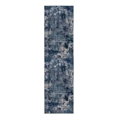 Modrý běhoun 80x300 cm Cocktail Wonderlust – Flair Rugs