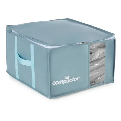 Vakuový plastový úložný box na oblečení 42x40x25 cm Blue Edition – Compactor