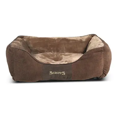 Hnědý plyšový pelíšek pro psa 50x60 cm Scruffs Chester M – Plaček Pet Products