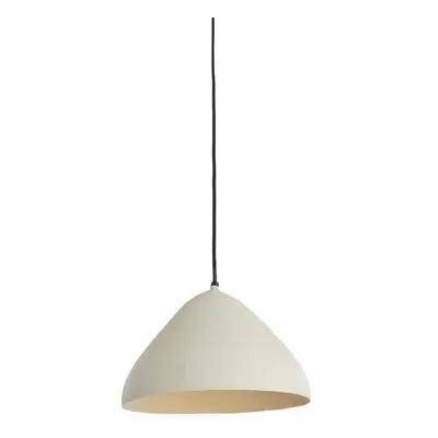 Krémové závěsné svítidlo ø 32 cm Elimo – Light & Living