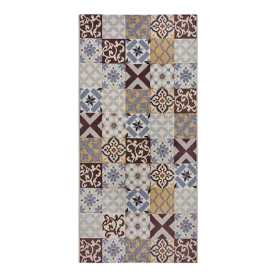 Hnědý koberec běhoun 75x150 cm Cappuccino Mosaik – Hanse Home