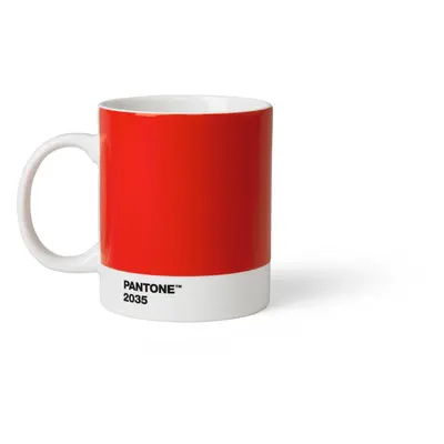 Červený keramický hrnek 375 ml Red 2035 – Pantone