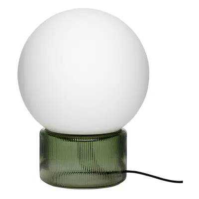 Bílo-zelená stolní lampa (výška 33 cm) Sphere – Hübsch