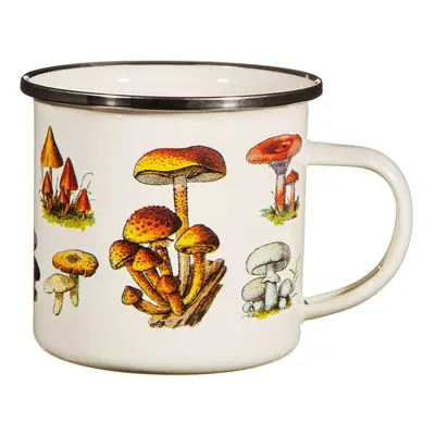 Krémový dětský hrnek ze smaltu Vintage Mushroom - Sass & Belle