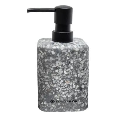 Šedý dávkovač mýdla z polyresinu 270 ml Tom Tailor T-Terrazzo – Wenko