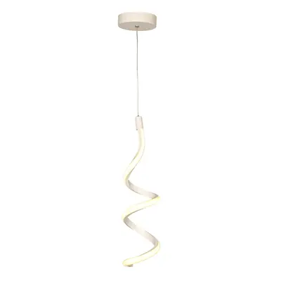 Bílé kovové LED závěsné svítidlo ø 12 cm Hilton – Squid Lighting