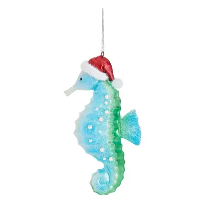 Skleněná vánoční ozdoba Seahorse – Sass & Belle