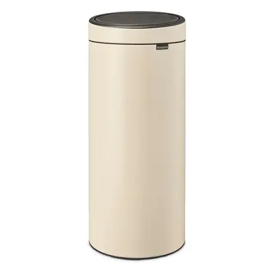 Béžový dotykový ocelový odpadkový koš 30 l Touch Bin – Brabantia