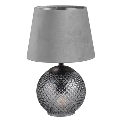 Šedá stolní lampa (výška 29 cm) Jonna – Trio