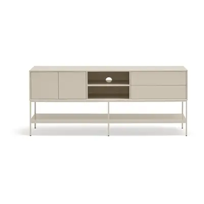 Krémový TV stolek 175x74x45 cm Platt – Teulat