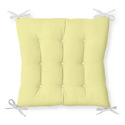 Podsedák s příměsí bavlny Minimalist Cushion Covers Lime, 40 x 40 cm