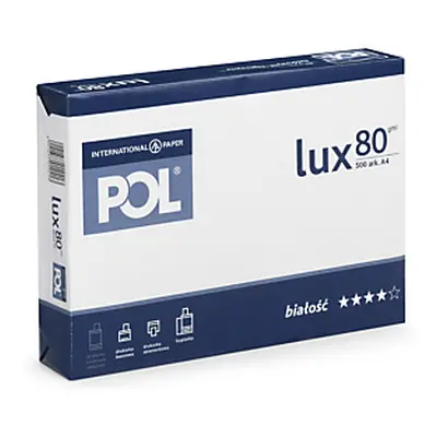 5 x Kancelářský papír A4 POL lux, 80g/m2