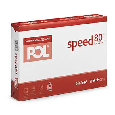 5 x Kancelářský papír A4 POL speed, 80g/m2