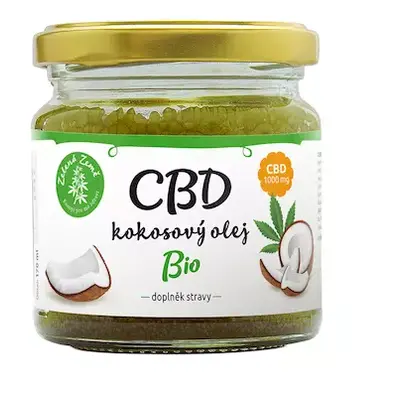 CBD kokosový olej, 170ml, Zelená Země