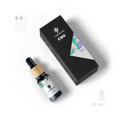 CBD Vita 5% - přírodní full-spectrum olej 10ml Cannapio