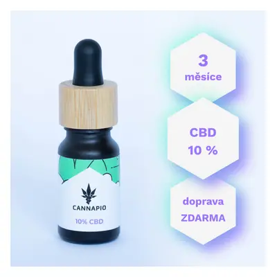 CBD předplatné Fullspectrum 10 % - 3 měsíce