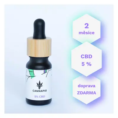 CBD předplatné Fullspectrum 5 % - 2 měsíce