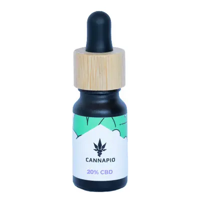 CBD Cannapio 20 % - přírodní full-spectrum olej 10 ml