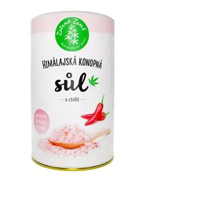 Zelená Země Konopná sůl s Chilli 165g